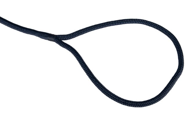 TALAMEX Vyväzovacie lano s okom - 10 mm x 8m, biele